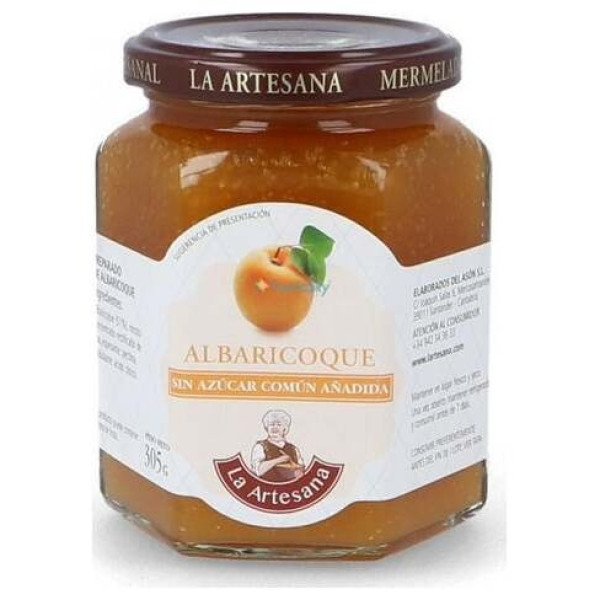 La Artesana Mermelada Albaricoque Sin Azúcar 350G