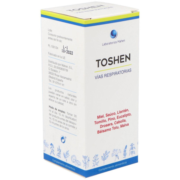 Mahen Toshen Jarabe 150Ml
