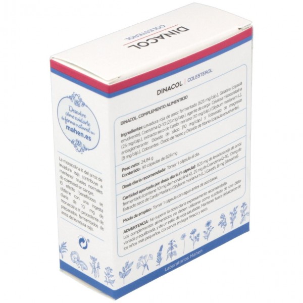 Mahen Dinadiet Dinacol, 30 Cápsulas