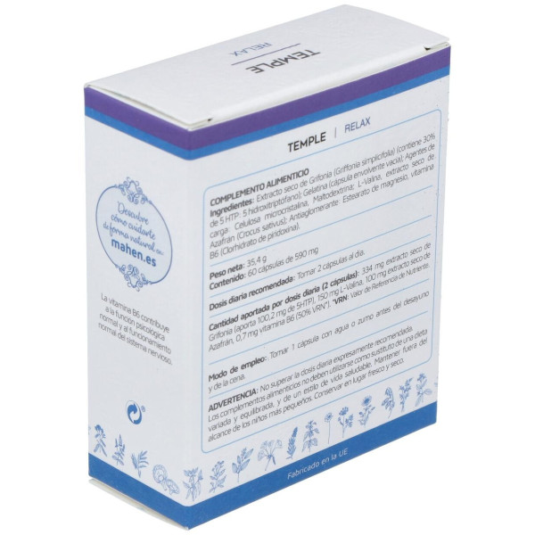 Mahen Temple De Mahen 60Cáps