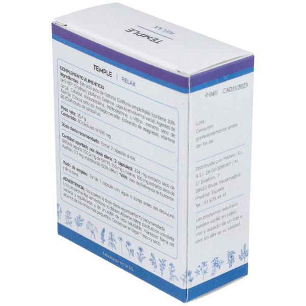 Mahen Temple De Mahen 60Cáps