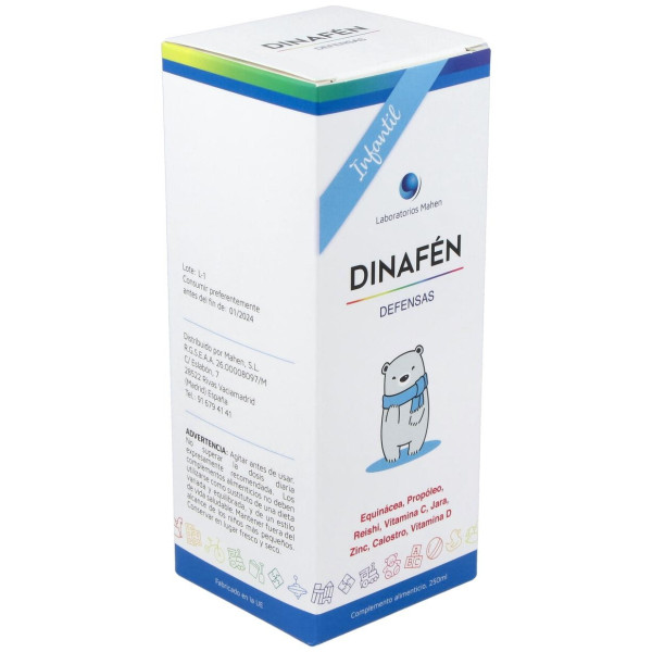 Mahen Dinafen Infantil Jarabe 250Ml