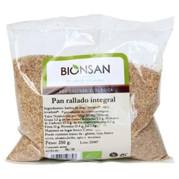 Bionsan Pan Rallado Integral 250G