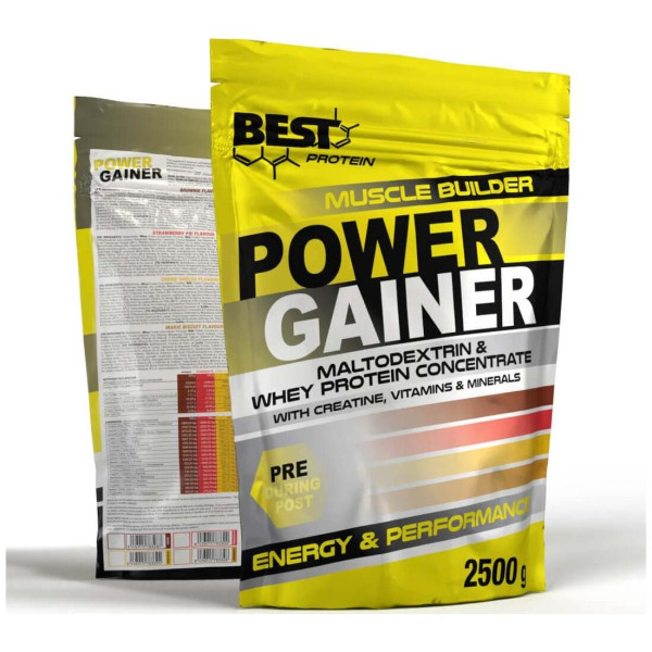 Best Protein Power Gainer Tarta De Fresa 2500G