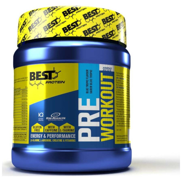 Best Protein Pre Workout Blue Tropic 400G