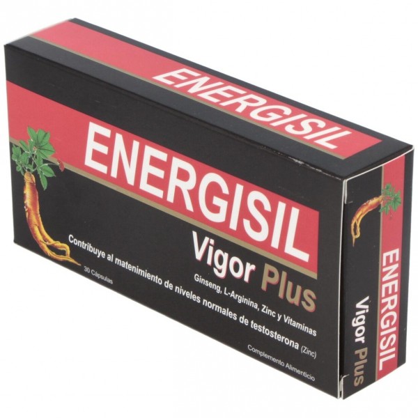 Energisil Vigor Plus (Ginseng+Arginina) 30Cap.