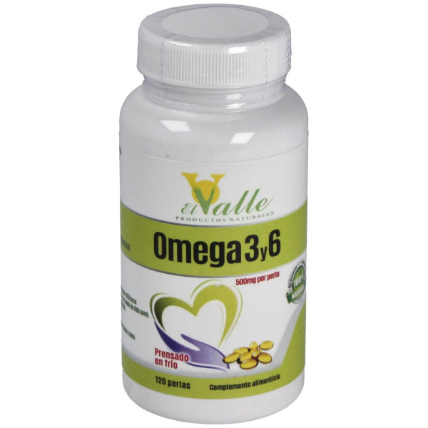 Omega 3 Y Omega 6 (A.De Borraja Y Salmon)120Perlas