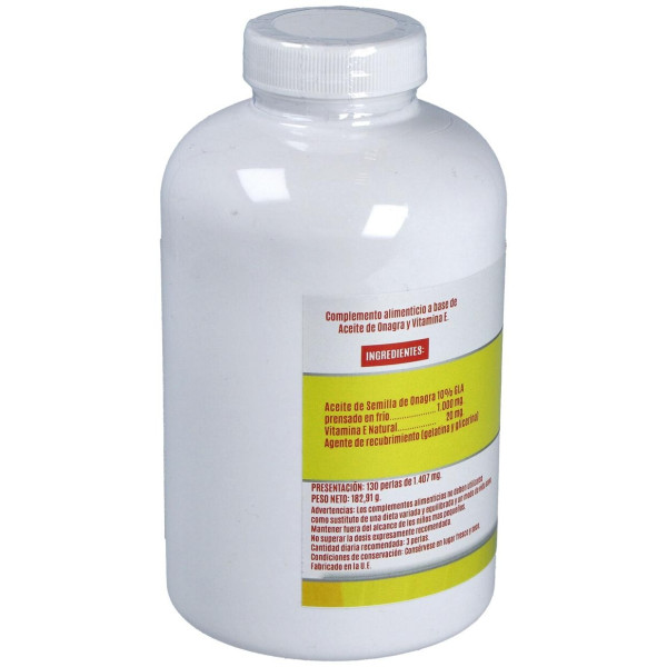 Aceite De Onagra 1000Mg. 130Perlas