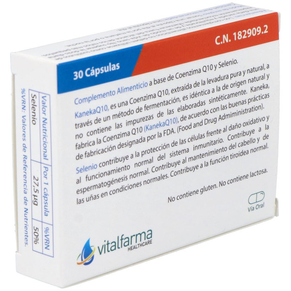 Vitalfarma Coenzima Q10 Select 40 Mg 30 Capsulas