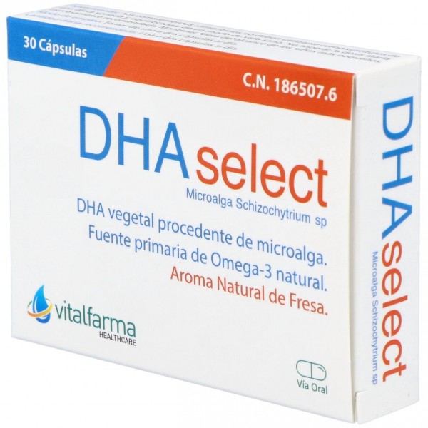 Vitalfarma Dha Select (Vegetal), 30 Cápsulas