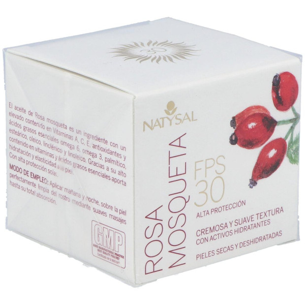Natysal Rosa Mosqueta Crema Spf30 50Ml