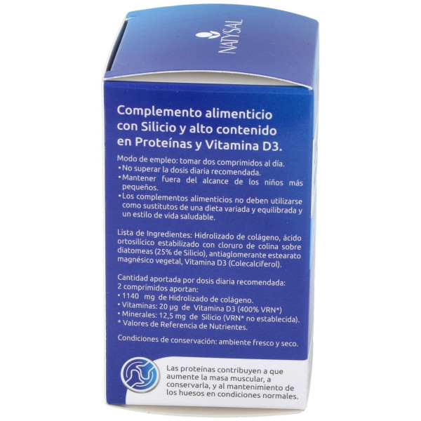 Natysal Colageno Hidrolizado Con Silicio Y Vitamina D3 60Comp