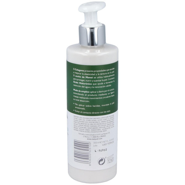Natysal Crema Corporal Colágeno Y Ácido Hialurónico 300Ml