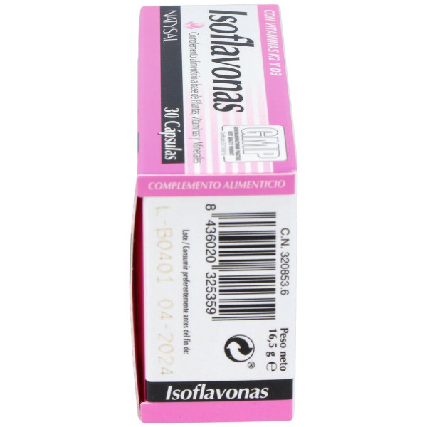 Natysal Isoflavonas 30 Caps