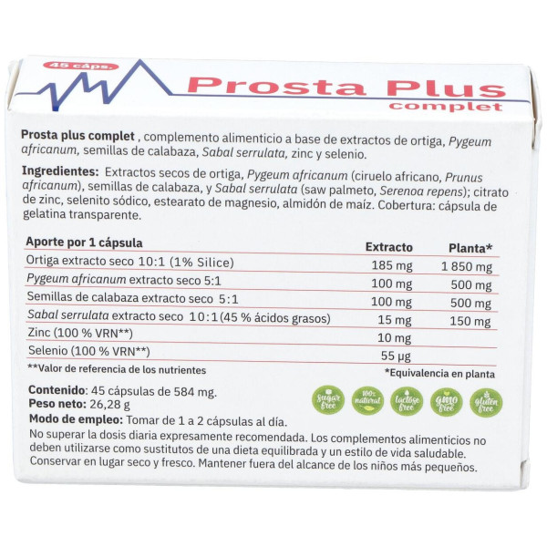 Espadiet Prostaplus Complet 45Caps