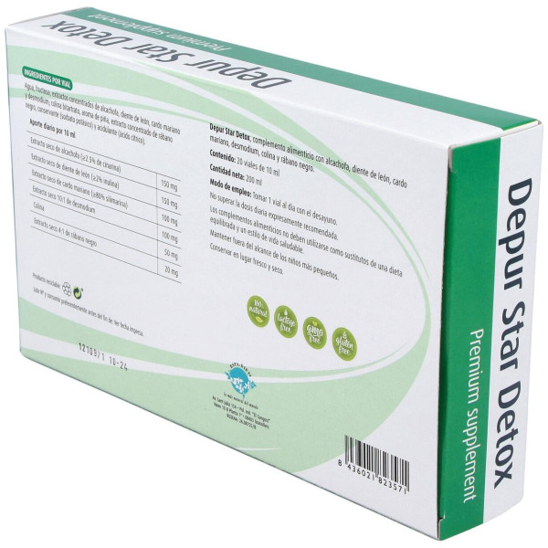 Espadiet Depur Star Detox 20Uds
