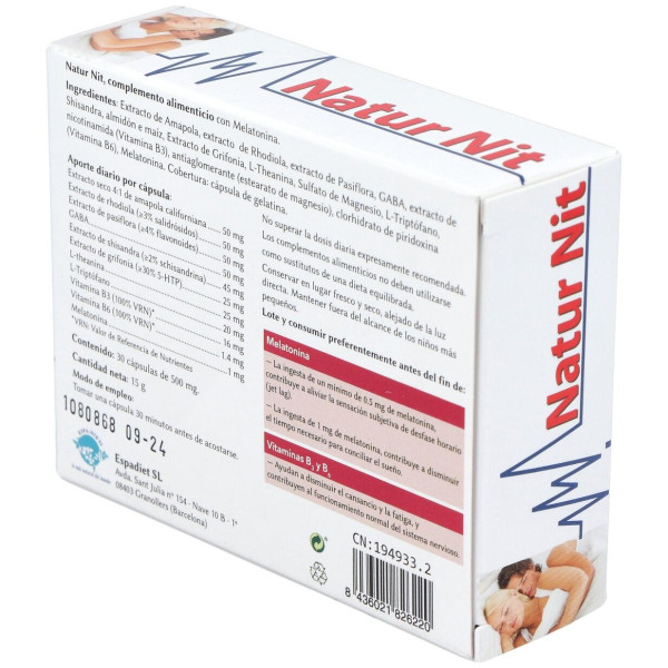 Espadiet Natur Nit 30Caps