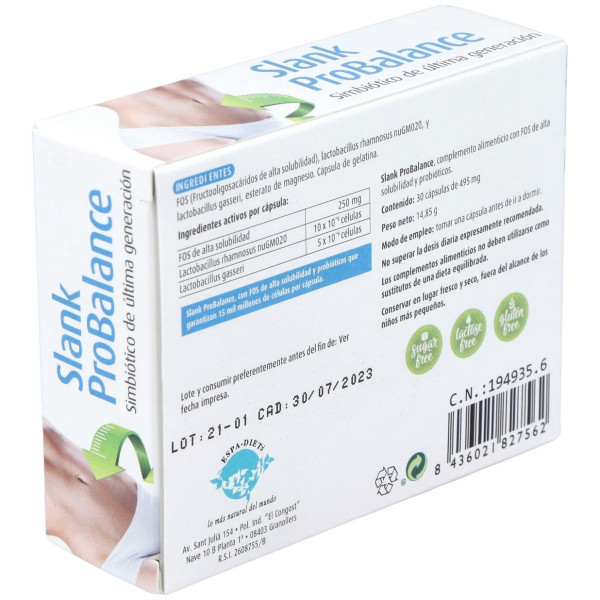 Espadiet Slank Pro Balance 30Caps