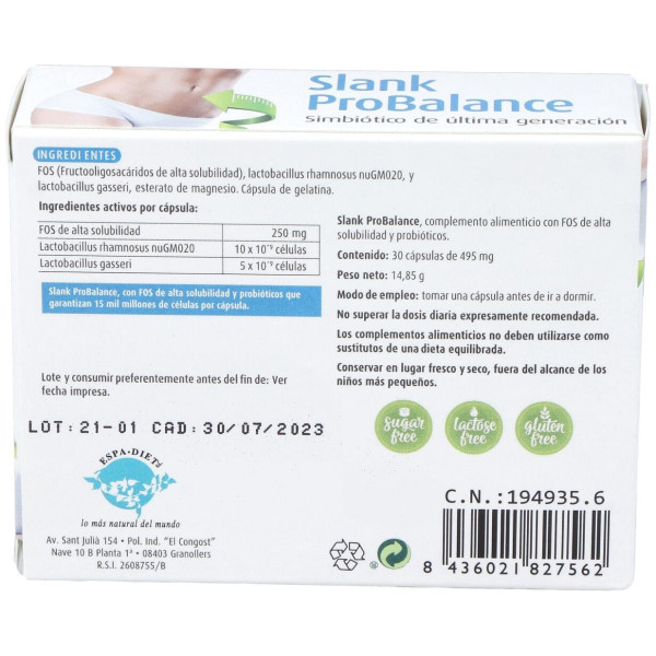 Espadiet Slank Pro Balance 30Caps