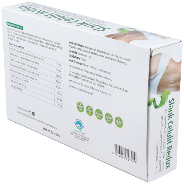 Reddir Slank Celulit Redux 20 Ampollas