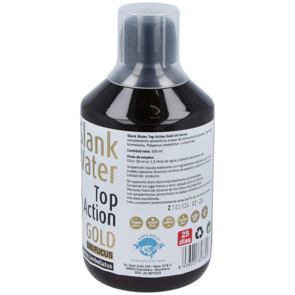 Slank Water Top Action Gold Sin Fucus 500Ml.