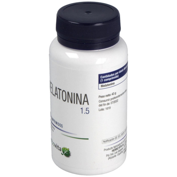 Herbovita Melatonina 1_5 90Comp