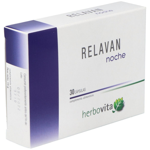 Herbovita Relavan Noche 30Caps