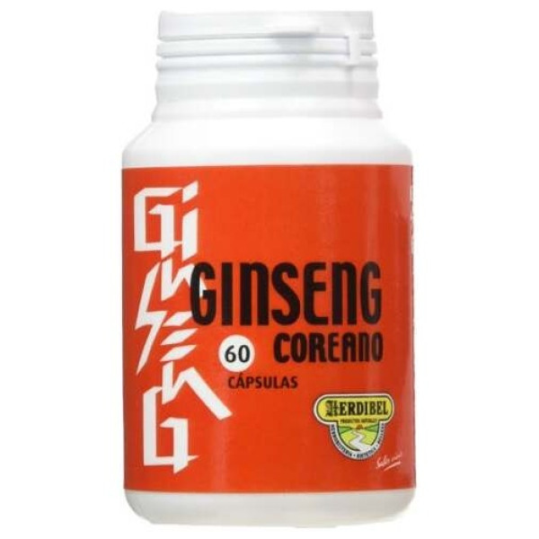 Herdibel Ginseng Coreano 500Mg 60Caps