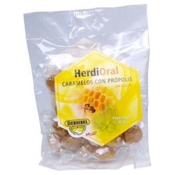 Herdibel Herdioral Caramelos Con Propolis 50G