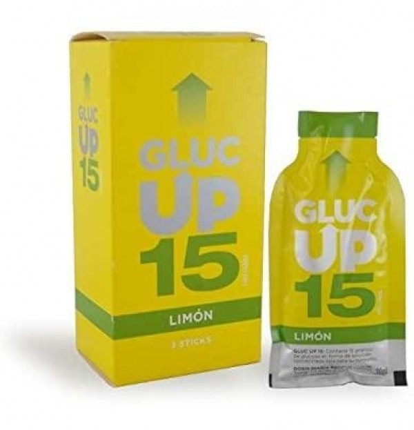 Gluc Up 15 Faes Farma (5 Sticks Sabor Limon)