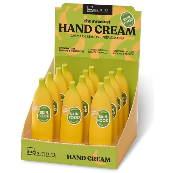 Idc Institute Banana Hand Cream Organic Skin Food 40Ml