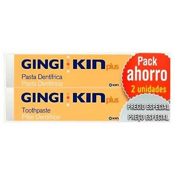 Gingikin B5/Plus Pasta Dental Diario Pack 2X125Ml.