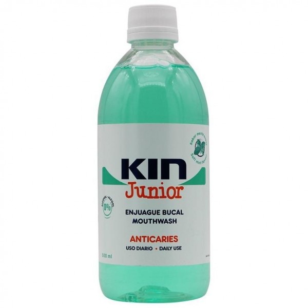 Kin Junior Enjuague Bucal Anticaries 500 Ml