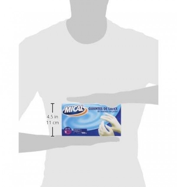 Guantes Latex Pequeños 100Uds