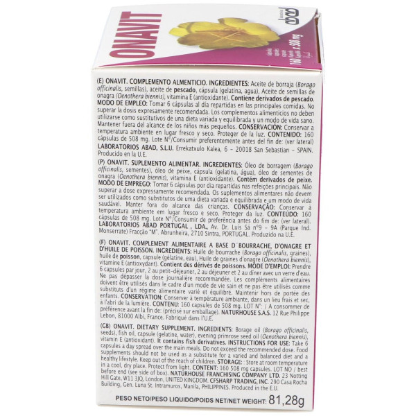 Onavit (Onaplus) 160Cap.