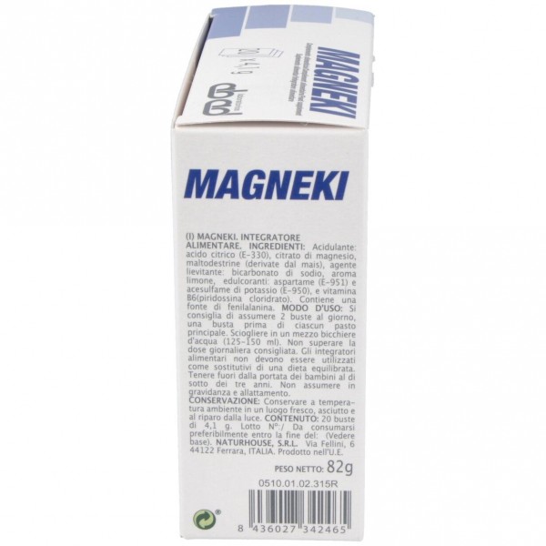 Magneki Eferves Musculos/Huesos (Magneva) 20Sbrs.