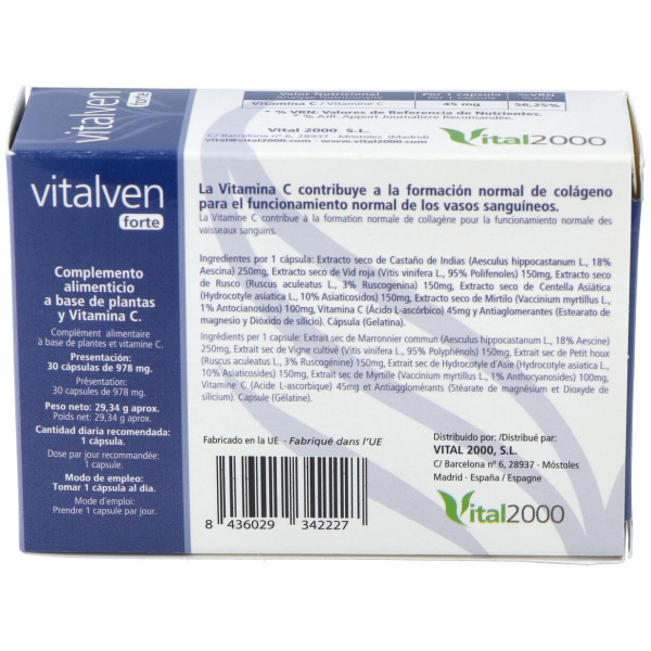 Vital 2000 Vitalfen Forte 30Caps