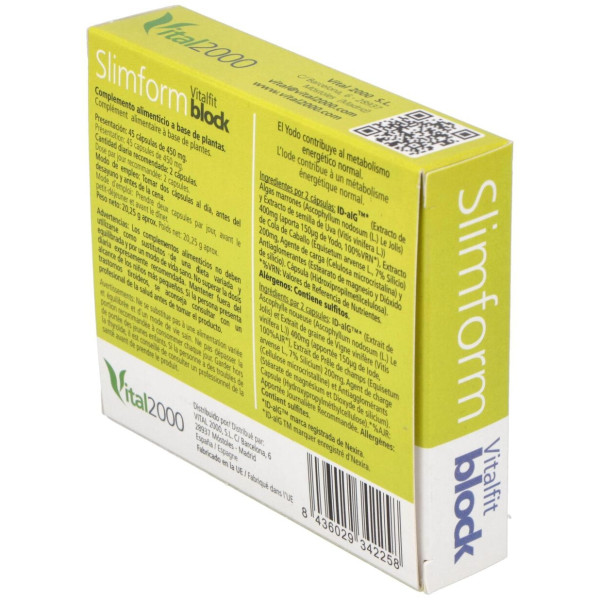 Vital 2000 Slimform Block 45Caps