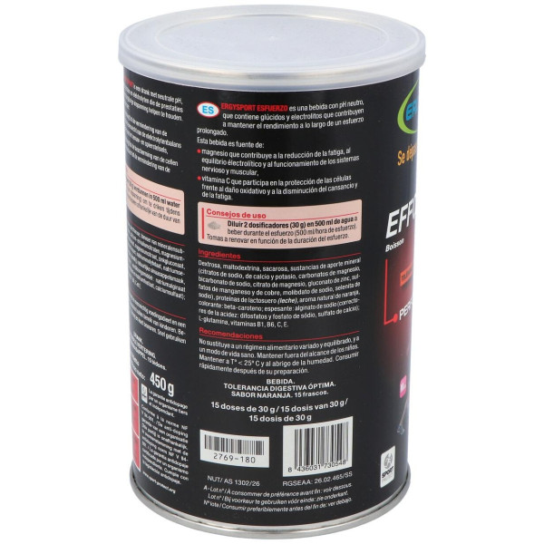 Nutergia Ergysport Esfuerzo 450G