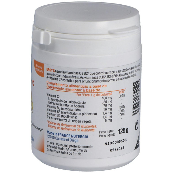 Ergy-C Polvo 125Gr.