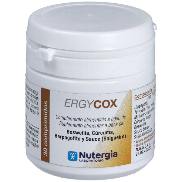 Nutergia Ergycox 30 Comprimidos