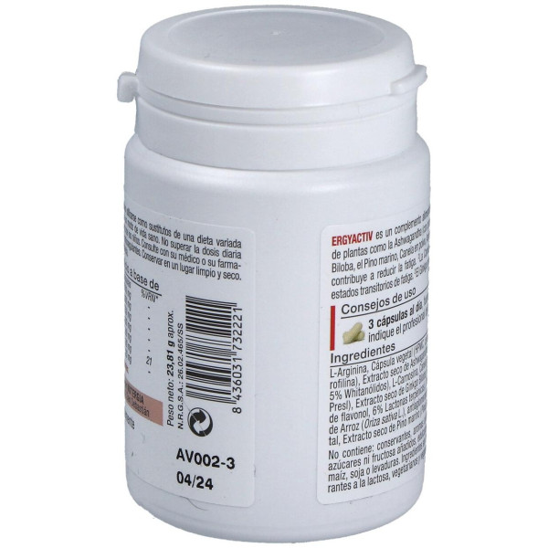 Nutergia Ergyactiv 30Caps