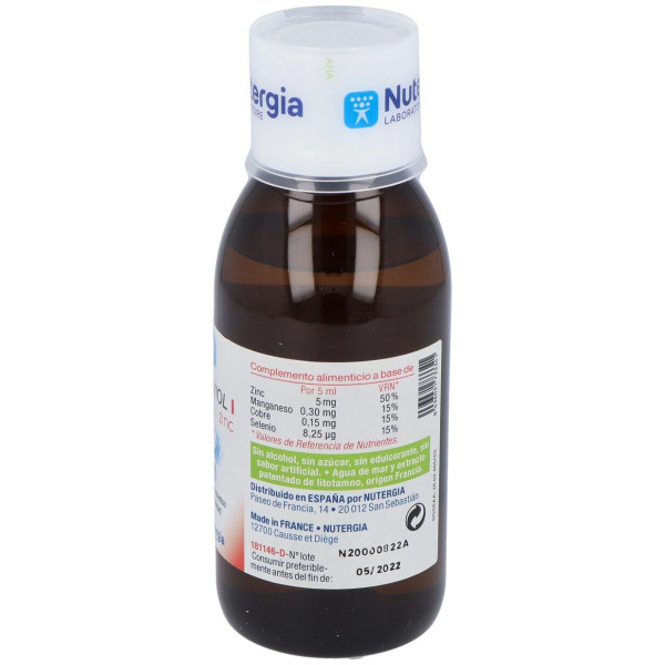 Oligoviol Sm - I Zinc 150ml - Nutergia