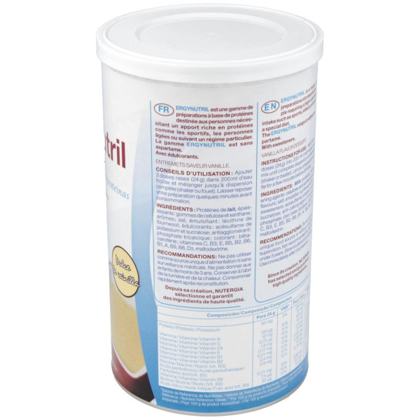 Ergynutril (Proteinas) Vainilla Polvo 350Gr.