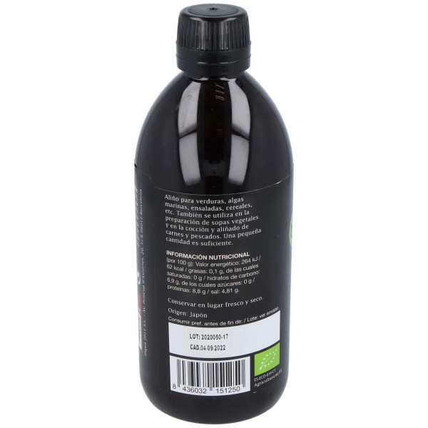 Salsa De Soja Tamari-Shoyu 500Ml. Bio