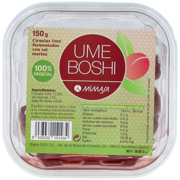 Mimasa Umeboshi Entera 150G