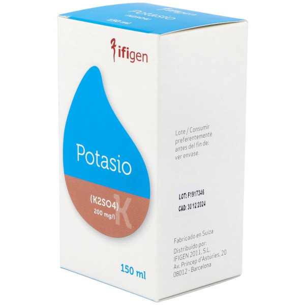 Potasio (K) Oligoelementos 150Ml.