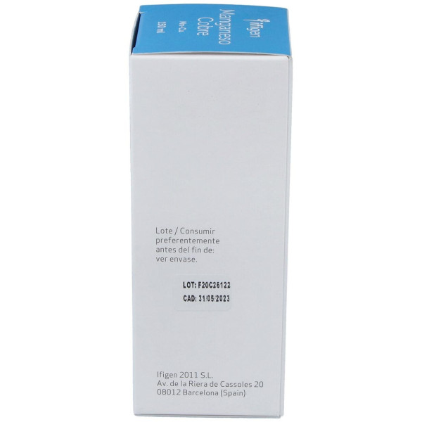 Manganeso-Cobre (Mn-Cu) Oligoelementos 150Ml.