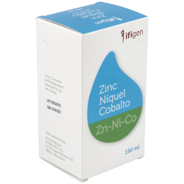 Zinc-Niquel-Cobalto (Zn-Ni-Co) Oligoelemento 150Ml