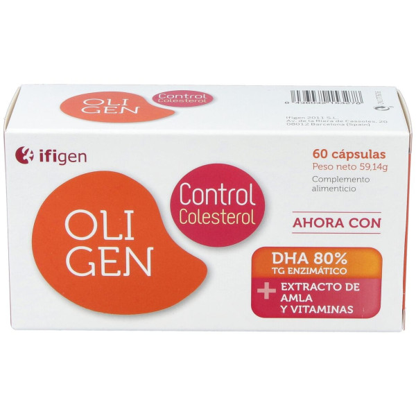 Ifigen Oligen Control Colesterol Dha 80% 60Caps